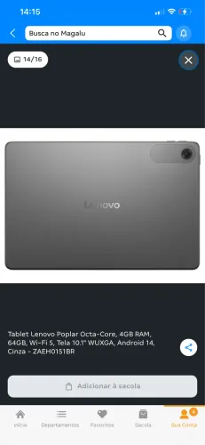 Tablet Lenovo NOVO