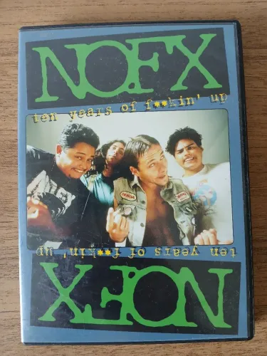 DVD NOFX - Ten Years Of F**kin Up "Importado"