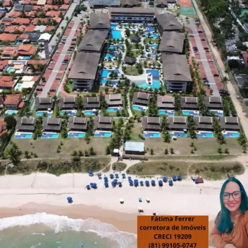 RESORT CUPE BEACH LIVING - PORTO DE GALINHAS - PE