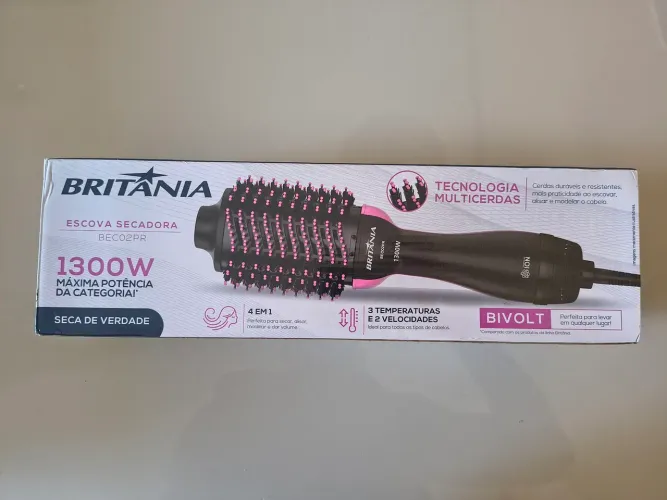 Escova Secadora Britânia, no Precinho