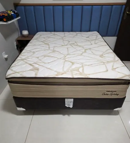 Cama Box Casal Ortobom Ouro Spring