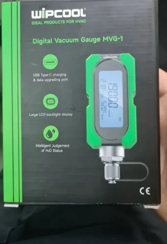Vacometro wipcool novo 