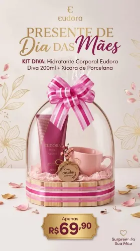 Kits presente para o Dia das mães