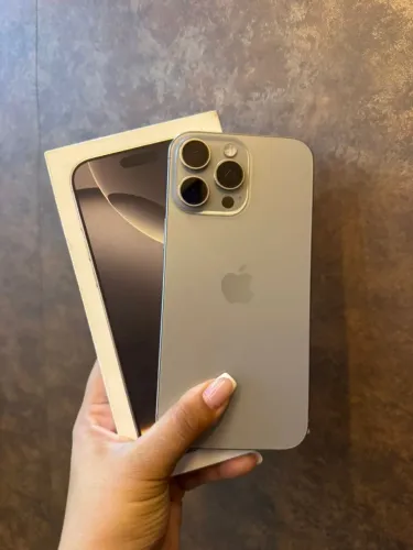 IPHONE 16 PRO MAX 512GB   NATURAL    TODO ORIGINAL  89% PEÇA UNICA CAPA E PELICULA DE BRIN