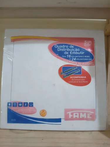 Quadro distribuição embutir Fame