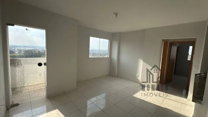 Apartamento com 2 dormitórios para alugar, 63 m² - Setor Araguaia - Aparecida de Goiânia/G