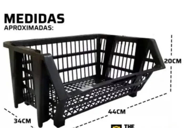 Cestos empilháveis