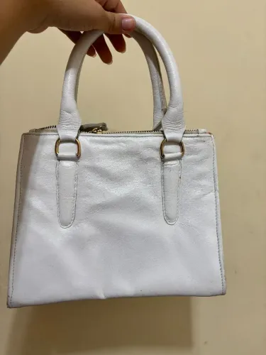 Bolsa feminina de couro off White