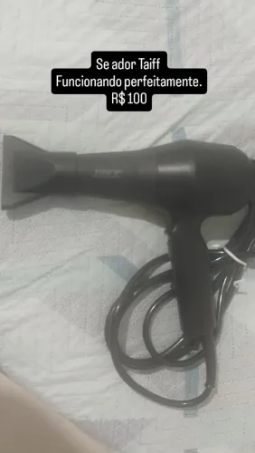 Secador Taiff excelente o funcionamento.