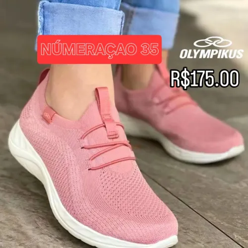 PROMOÇÃO TÊNIS OLYMPIKUS ULTRA LEVE FEMININO N35 - R$175.00