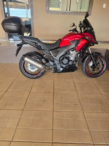 CB500X 2015  - Baixa KM e Revisada ou CB500X 2015 - Com Baú e Protetor de Motor