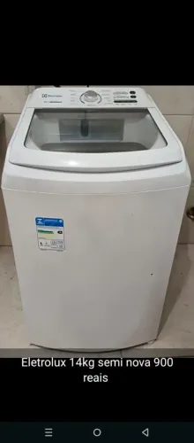 Máquina de lavar roupa semi nova