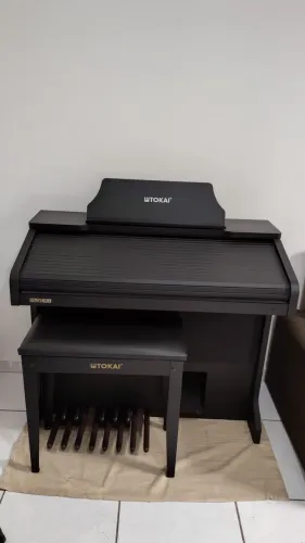 Órgão Eletrônico Tokai MD20 Preto usado 