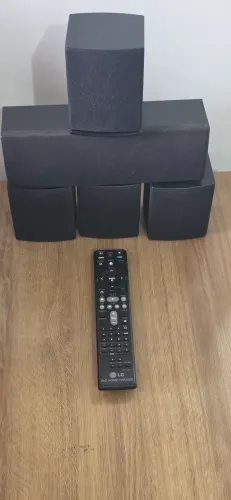?Kit Caixas de Som Home Theater LG + Controle Original