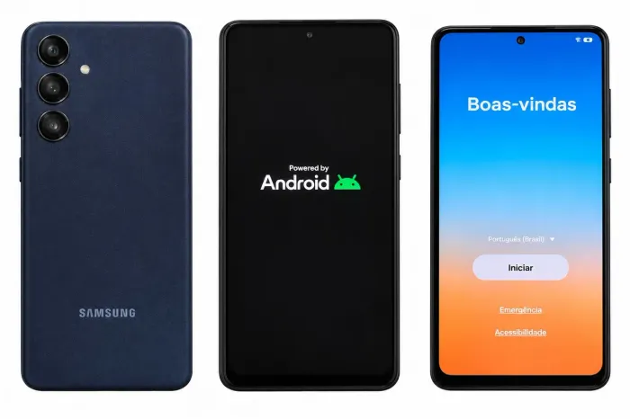 Samsung Galaxy M55 256 gb - 8 gb - 5 g - Azul Escuro