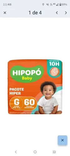Fralda para bebê