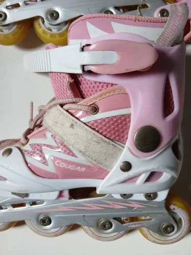 Patins Roller Ajustável Cougar