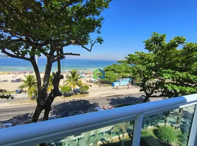 Apartamento Beira Mar à venda - Barra da Tijuca, Rio de Janeiro, RJ