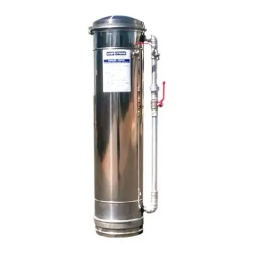Filtro Central de Água Aço Inox 1.000l/h Unifiltros - Pronta Entrega - R$1.779,00