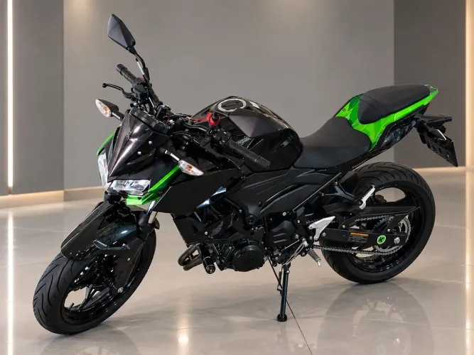 Kawasaki Z400 2022 | 38.700 km | Só Rodovia | Muito Conservada