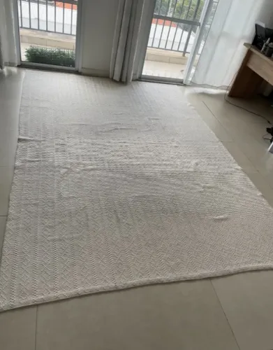 Tapete rustico bege 2,00m x 1,50m 