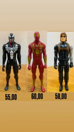 Bonecos Super Heróis: Marvel, DC, Vingadores  e Star Wars