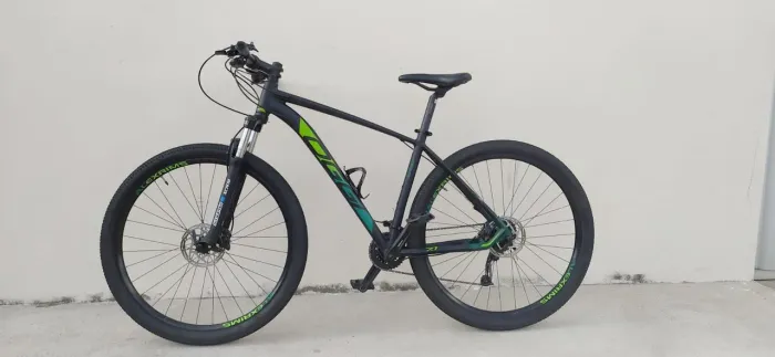 Oggi 7.1 tô original no deore de 2x9 velocidade 