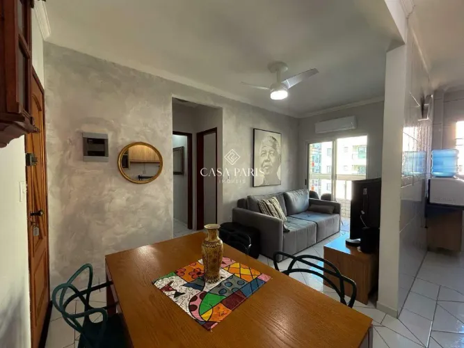 Apartamento 2 Dorms (1 Suíte) na Guilhermina, Praia Grande - 68m² | Lazer Completo