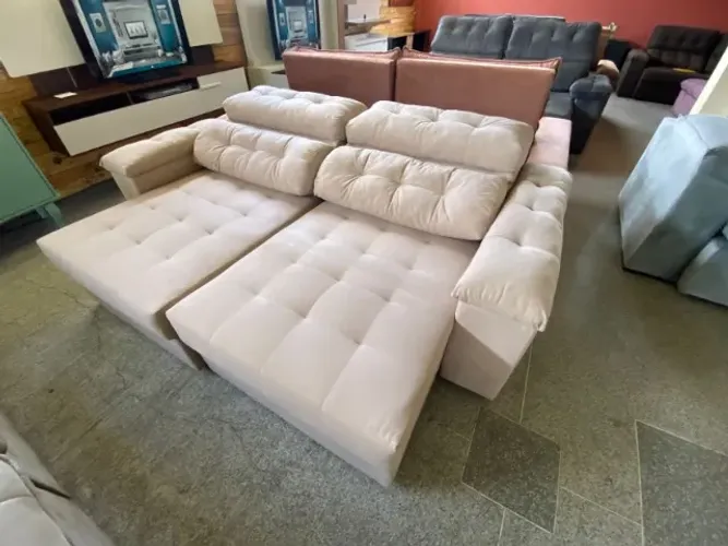 SOFÁ RETRÁTIL E RECLINÁVEL 