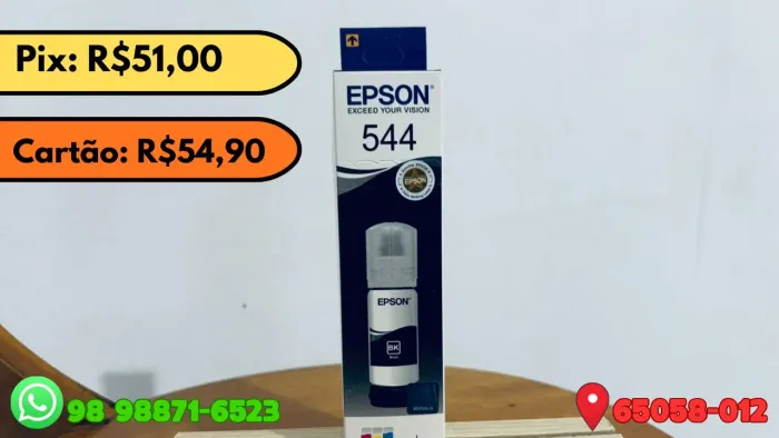 Refil tinta Epson Black 544
