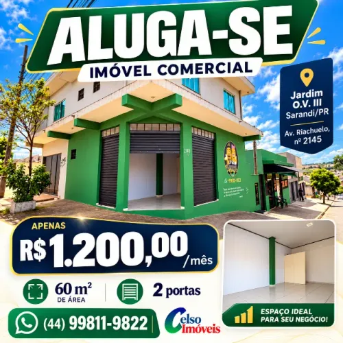 Sala comercial no Sarandi