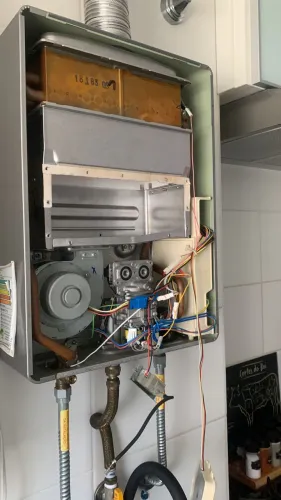 Manutenção de aquecedores