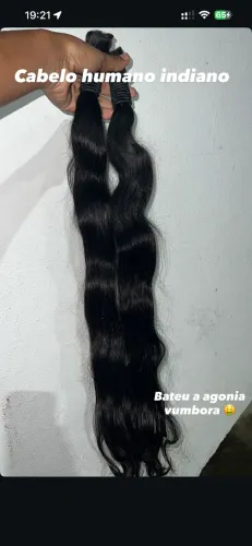 Cabelo indiano humano 