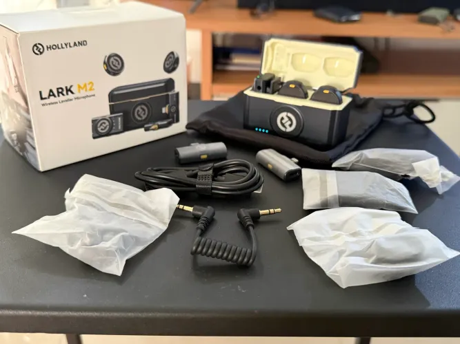 Microfone Hollyland Lark m2