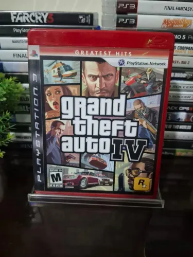 (COMBO) Grand Theft Auto IV + V - PS3