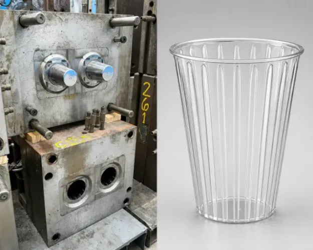 MOLDE PARA COPO 250ML - 2 CAVIDADES
