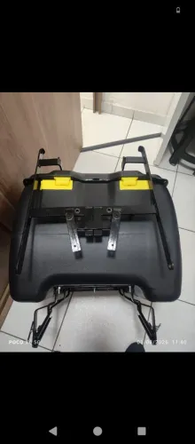 Baú 140l com suporte de ferro para xre/Sahara<br>R$550,00