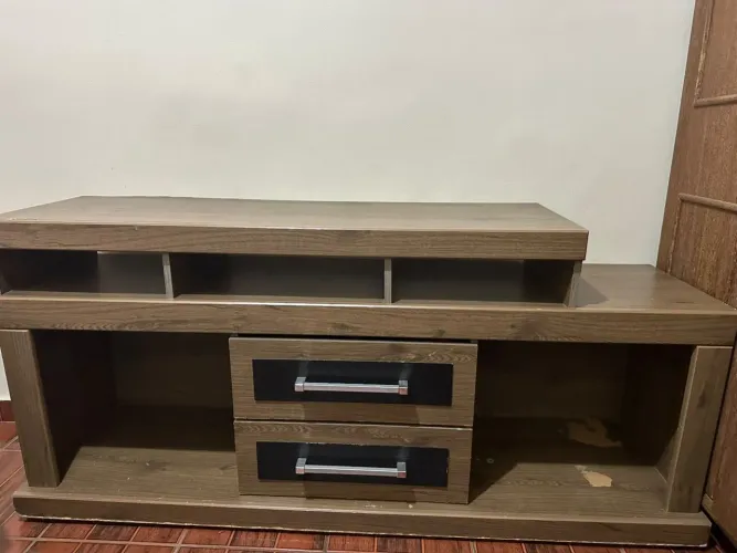 Vende se rack retrô para Tv até 65- 2 gavetas - Ribeirão das Neves