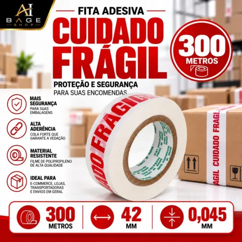 FITA FRÁGIL 300 metros