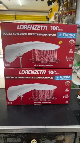 LORENZETTI ADVANCED TURBO MULTITEMPERATURAS CHUVEIRO 7500W 220V