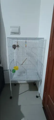 Gaiola/Viveiro Grande + Brinquedos e Acessórios