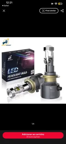 Led Mini projetor Dawnknight A80 H11