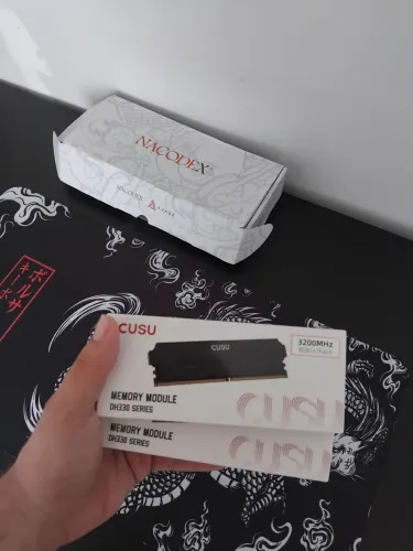 DUAS MEMORIA RAM 8 GB 3200MHZ DA CUSU (VENDER LOGO)