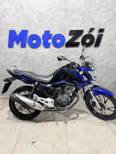 HONDA CG 160 TITAN AZUL 2024