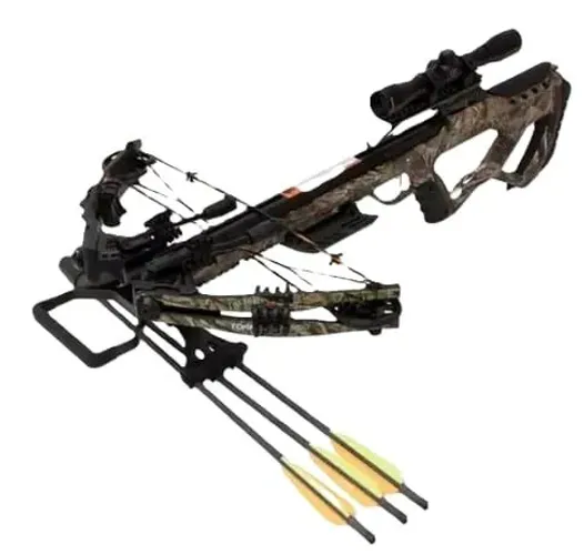 BALESTRA BESTA TORMENTOR WHISPER 380 + LUNETA 4X32