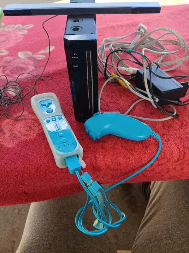 Nintendo Wii preto destravado 