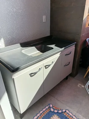 Balcão de cozinha com Pia
