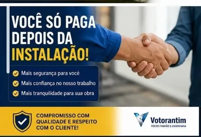 POSTE PADRÃO CPFL COM INSTALAÇÃO | DIRETO DA FÁBRICA
