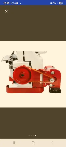 Máquina overlock portátil