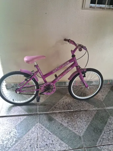 Bicicleta infantil rosa